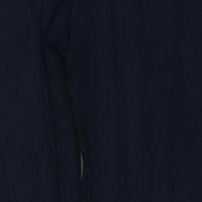 Womens UK Size 10 Marks and Spencer Regular Fit  Blue Trousers