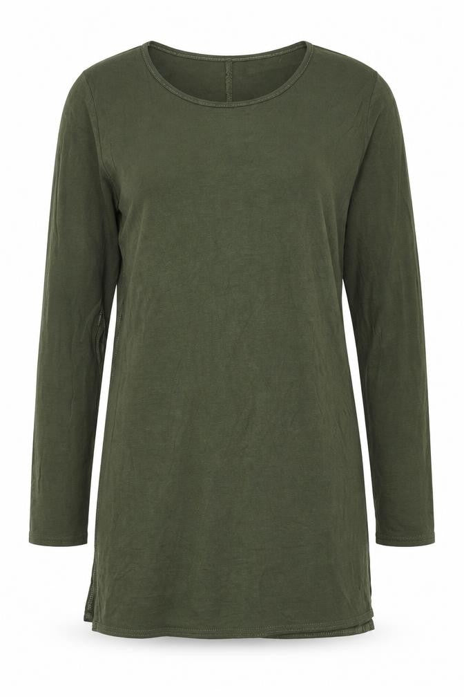 Womens UK Size 8 PRETTYLITTLETHING Green Basic T-Shirt