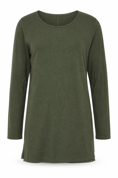 Womens UK Size 8 PRETTYLITTLETHING Green Basic T-Shirt