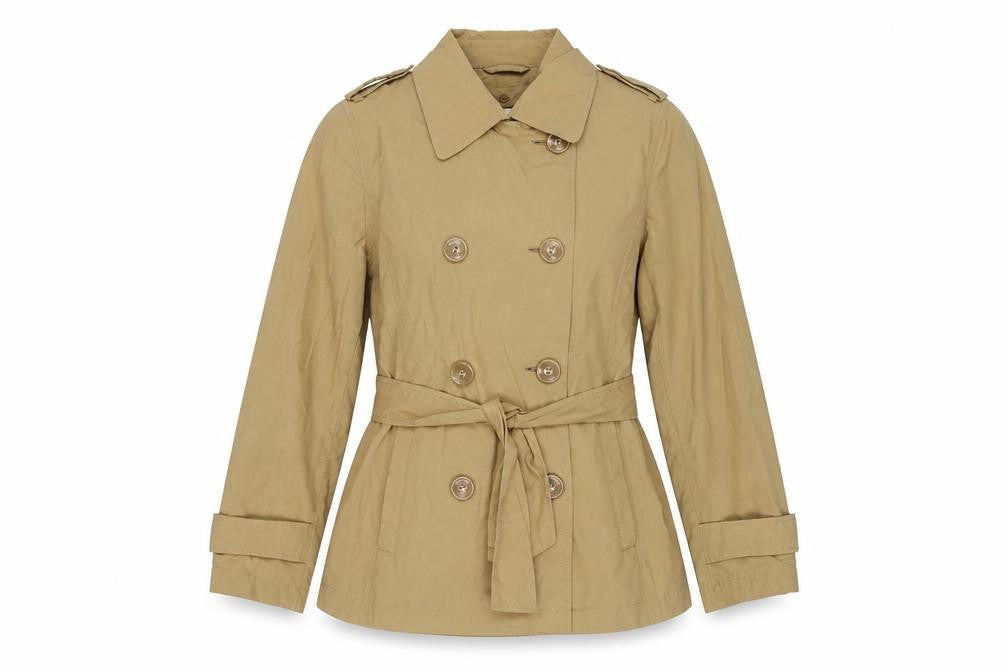 Womens UK Size 12 Berkertex Brown Pea Coat