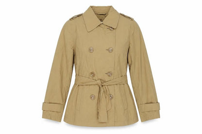 Womens UK Size 12 Berkertex Brown Pea Coat