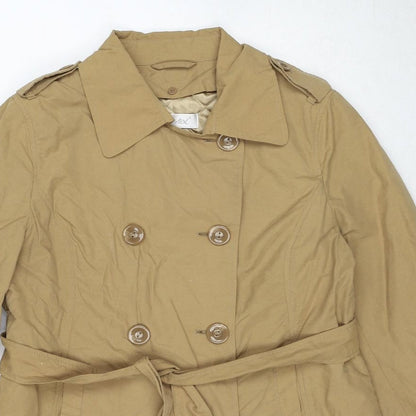Womens UK Size 12 Berkertex Brown Pea Coat
