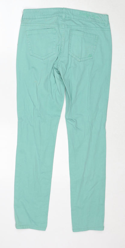 Indigo Rein Womens Blue Cotton Straight Jeans Size 30 in Regular Zip - Label size 9