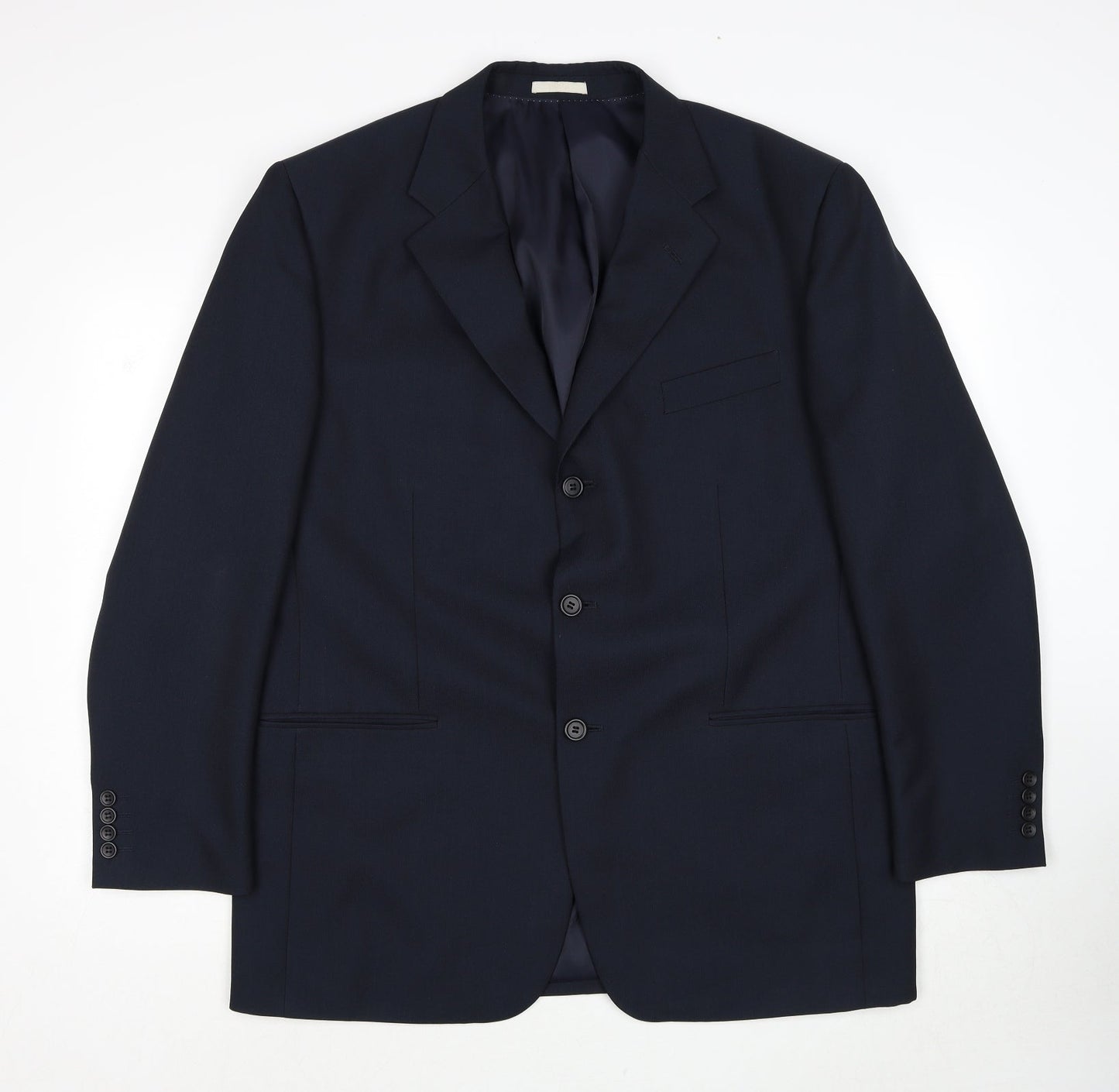 Mens UK Size 44 GreenWoods Regular Blue Suit Jacket