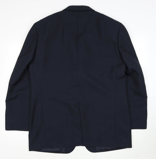Mens UK Size 44 GreenWoods Regular Blue Suit Jacket