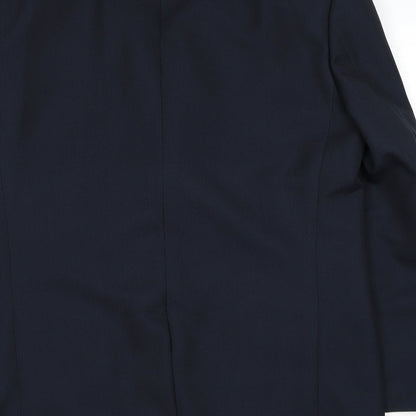 Mens UK Size 44 GreenWoods Regular Blue Suit Jacket