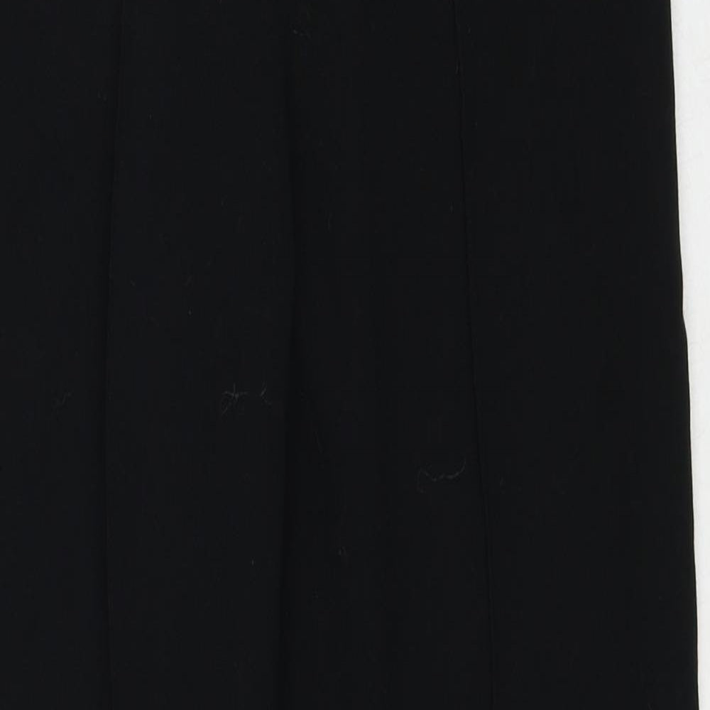 Womens UK Size 8 Marks and Spencer Regular Fit  Black Trousers