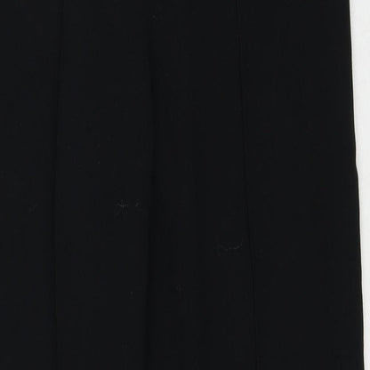 Womens UK Size 8 Marks and Spencer Regular Fit  Black Trousers