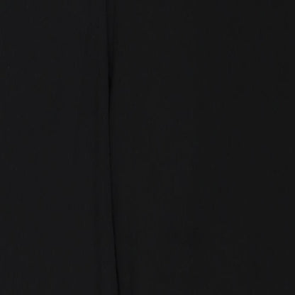 Womens UK Size 16 Warehouse Regular Fit  Black Trousers