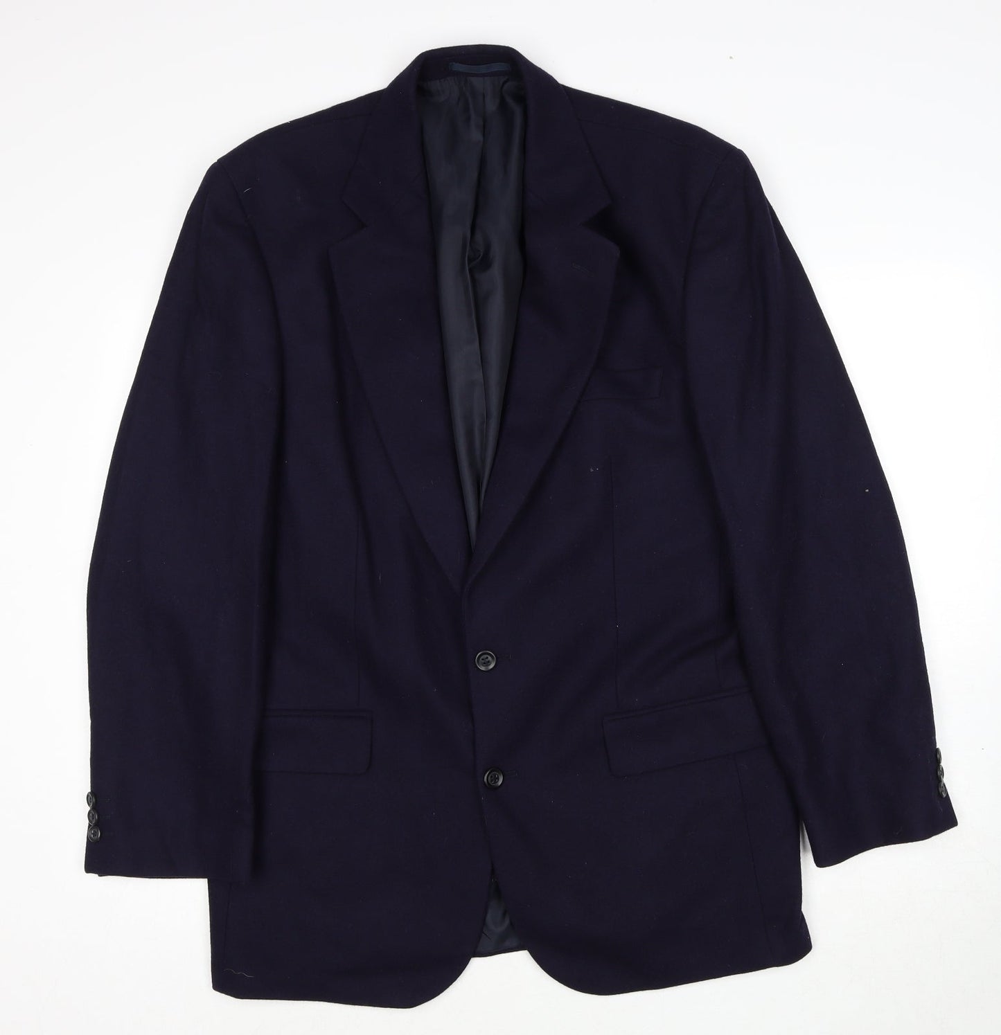 Mens UK Size 40 BHS Regular Blue Suit Jacket