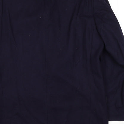 Mens UK Size 40 BHS Regular Blue Suit Jacket