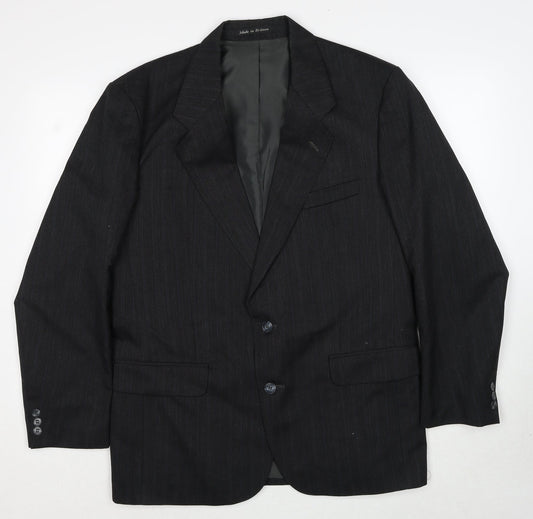 Mens UK Size 42 Greenwoods Regular Grey Suit Jacket