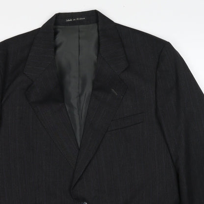 Mens UK Size 42 Greenwoods Regular Grey Suit Jacket