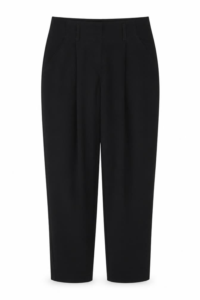 Womens UK Size 8 New Look Regular Fit  Black Trousers