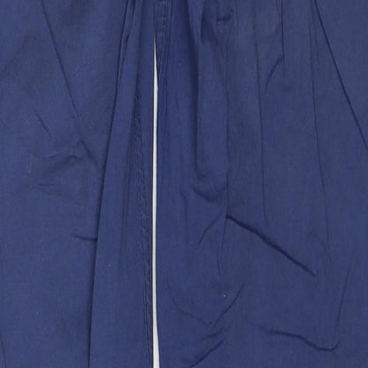 Womens UK Size S House Regular Fit Chino Blue Trousers