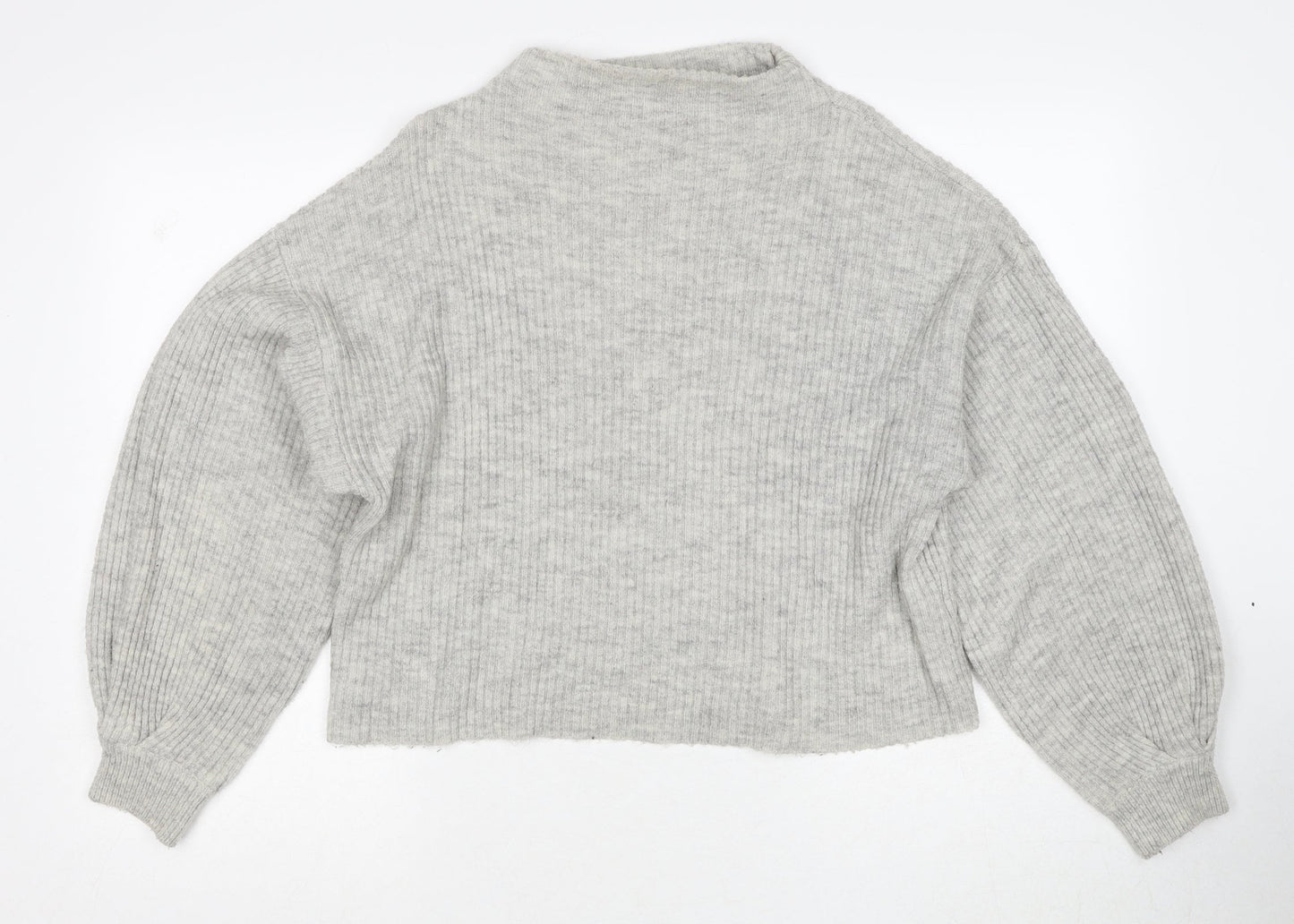 Womens UK Size M New Look Grey Pullover Jumper