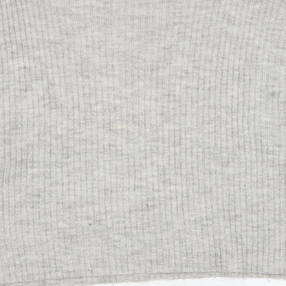 Womens UK Size M New Look Grey Pullover Jumper