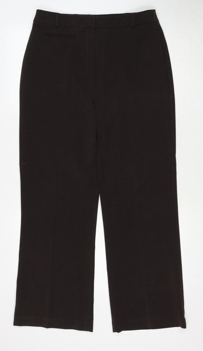 Womens UK Size 14 Editions Regular Fit  Brown Trousers