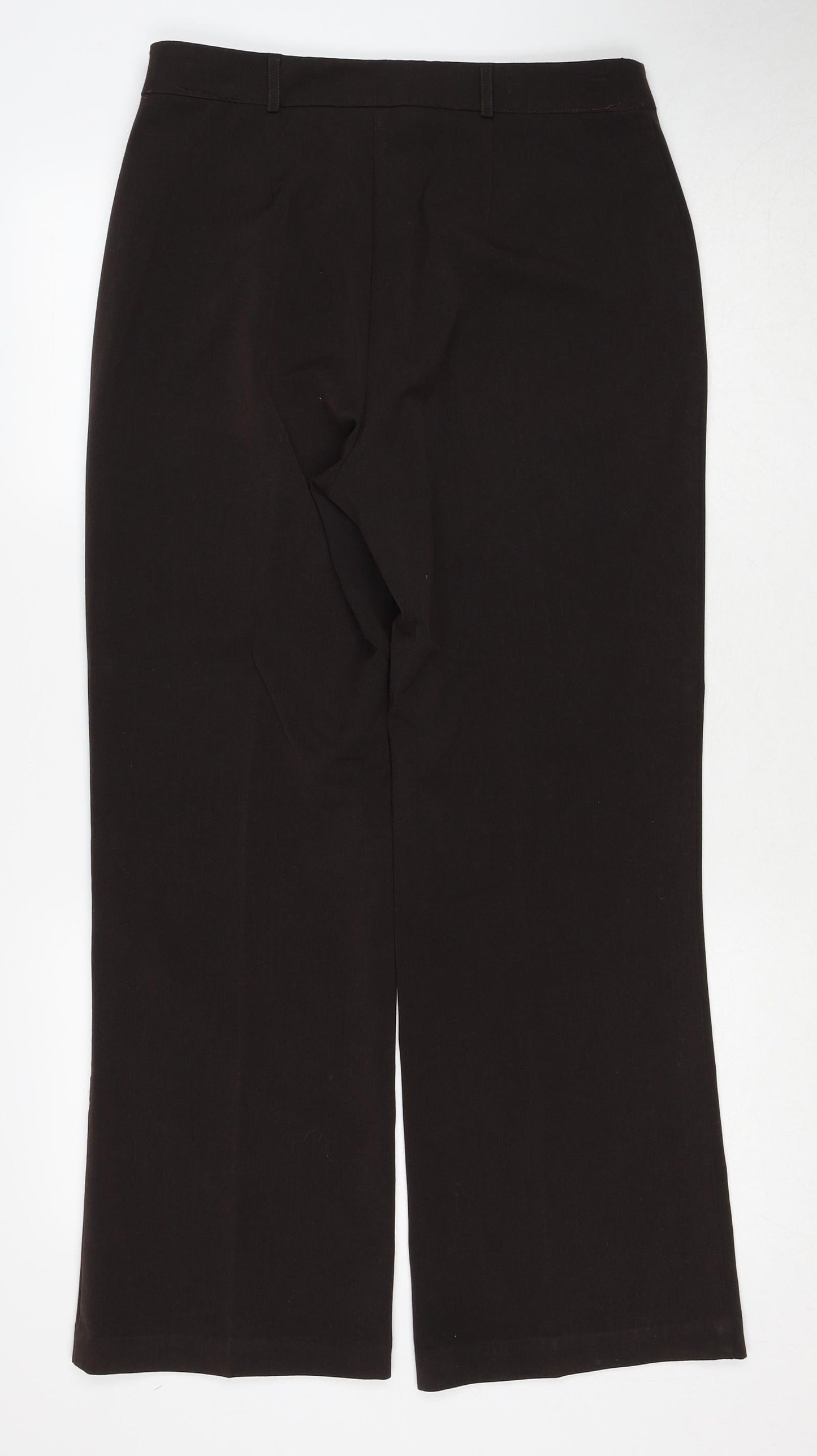 Womens UK Size 14 Editions Regular Fit  Brown Trousers