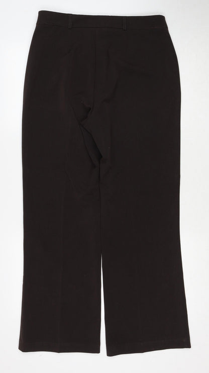 Womens UK Size 14 Editions Regular Fit  Brown Trousers