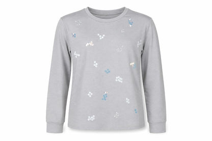 Womens UK Size 6 Marks and Spencer Grey Pullover Sweatshirt