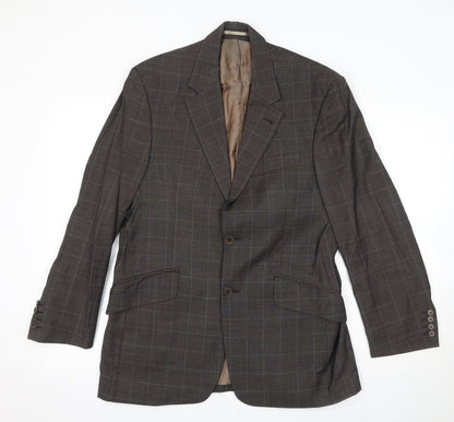 Mens UK Size 38 NEXT Regular Brown Suit Jacket