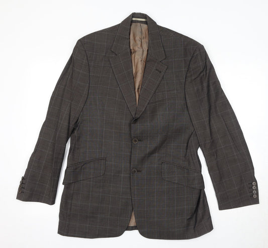 Mens UK Size 38 NEXT Regular Brown Suit Jacket