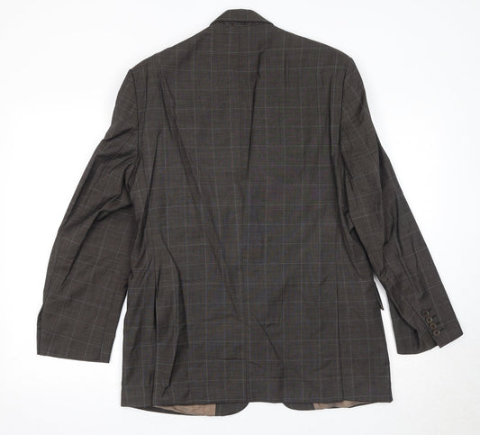 Mens UK Size 38 NEXT Regular Brown Suit Jacket