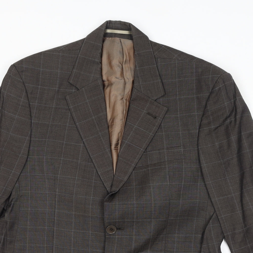 Mens UK Size 38 NEXT Regular Brown Suit Jacket