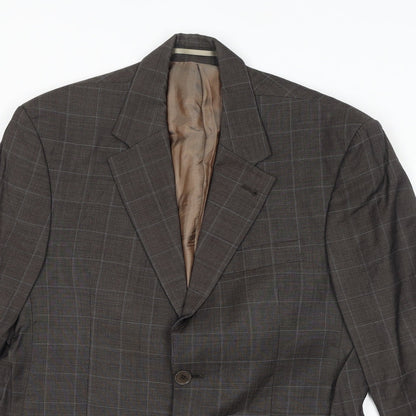 Mens UK Size 38 NEXT Regular Brown Suit Jacket