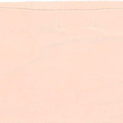 Womens UK Size 8 PRETTYLITTLETHING Pink Cropped Tank