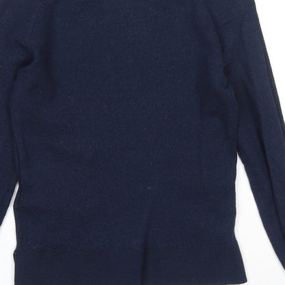 Womens UK Size XS Selected Femme Blue Pullover Jumper