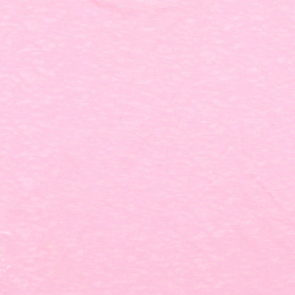 H&M Girls Pink Cotton Pullover T-Shirt Size 13-14 Years Round Neck Pullover - Take Me to the Ocean