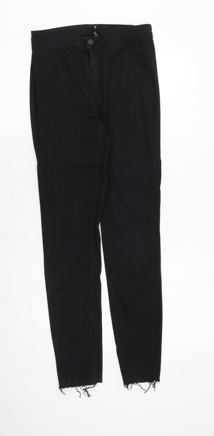 Womens UK Size 10 H&M Regular Fit Skinny Black Jeans