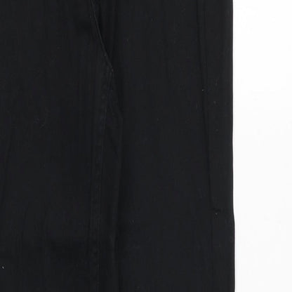 Womens UK Size 10 H&M Regular Fit Skinny Black Jeans