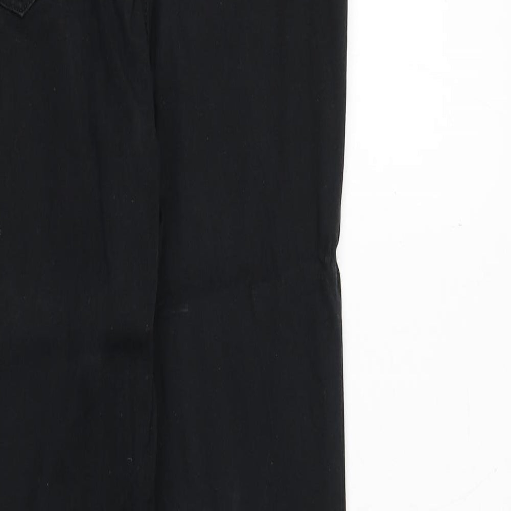 Womens UK Size 10 H&M Regular Fit Skinny Black Jeans