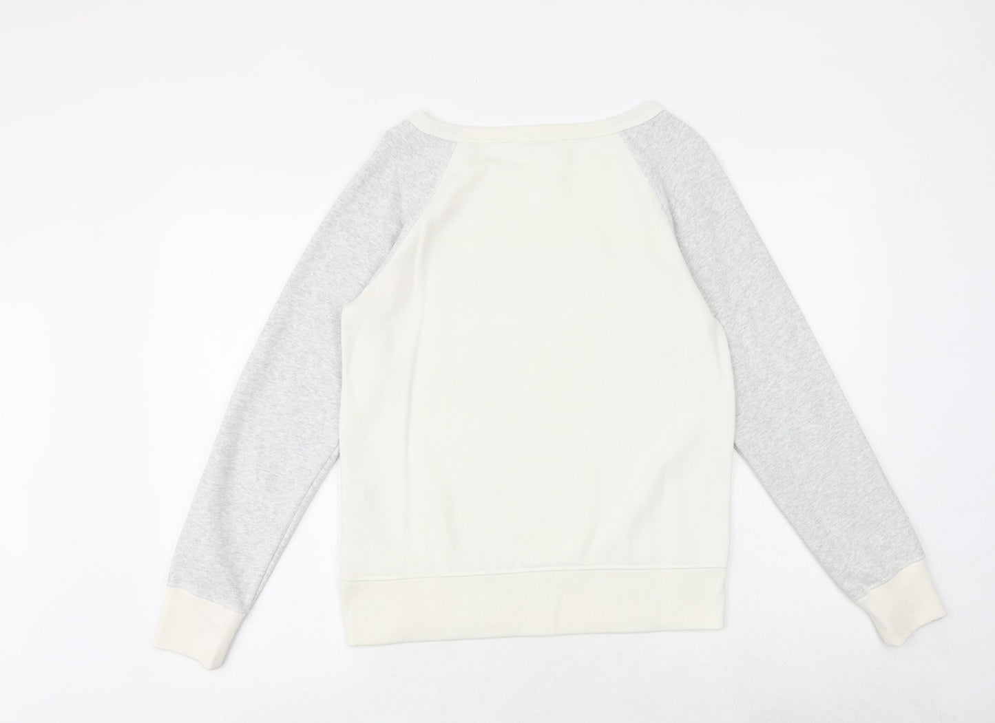 Gap Womens Ivory Cotton Pullover Sweatshirt Size XS Pullover