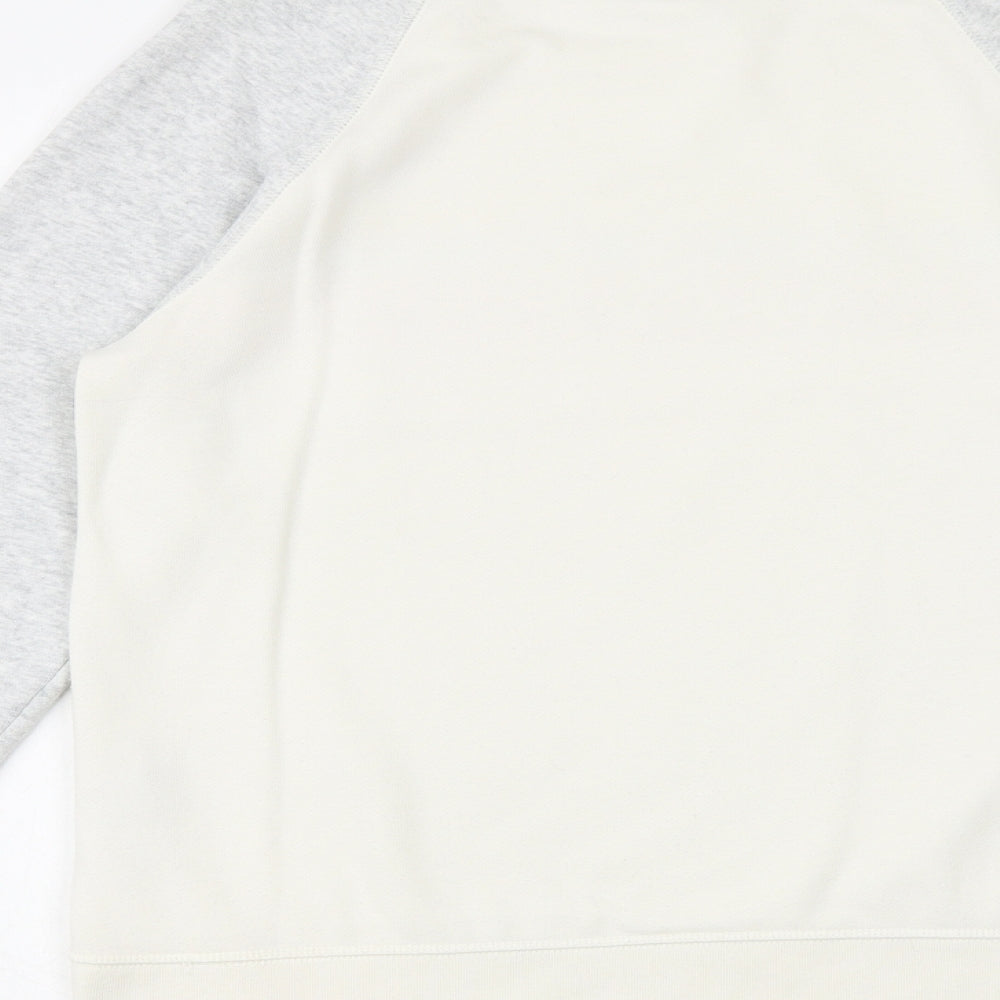 Gap Womens Ivory Cotton Pullover Sweatshirt Size XS Pullover