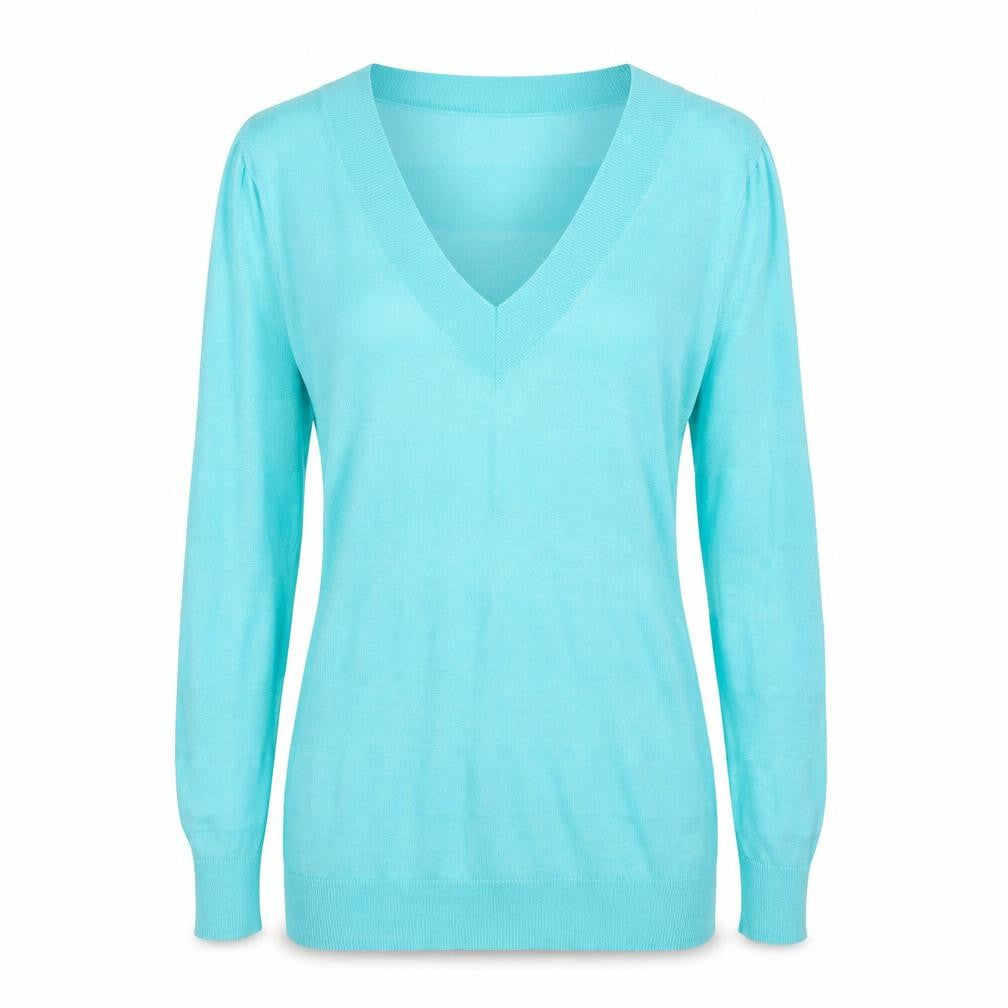 Womens UK Size S Gap Blue Pullover Jumper