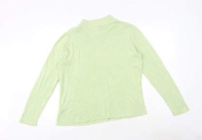Womens UK Size M Bonmarché Green Pullover Jumper