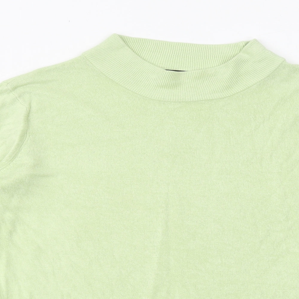 Womens UK Size M Bonmarché Green Pullover Jumper