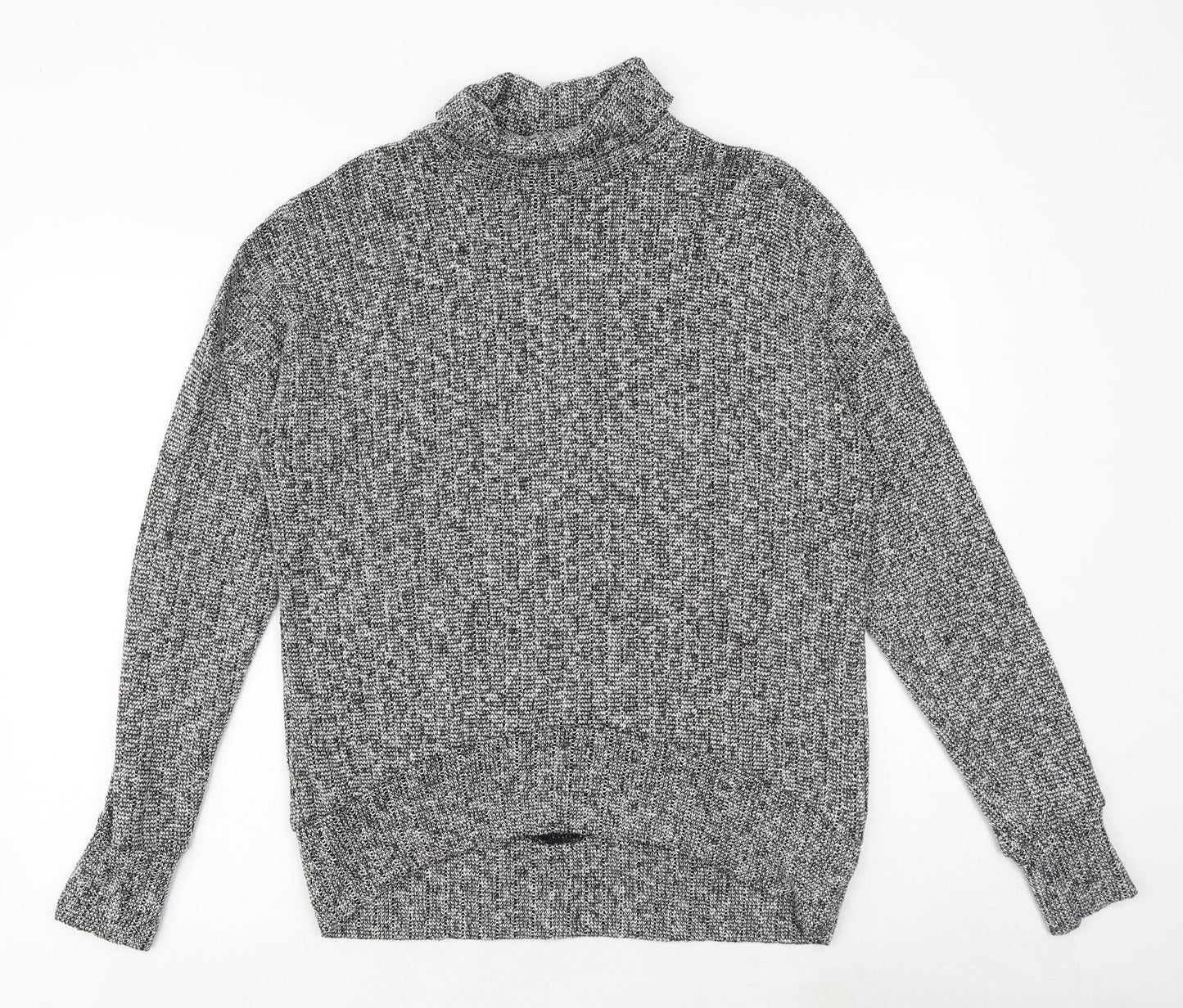 Womens UK Size 10 Topshop Grey Pullover Jumper