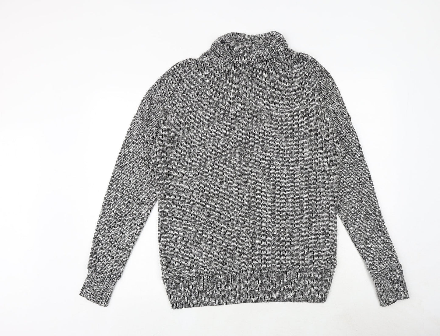 Womens UK Size 10 Topshop Grey Pullover Jumper