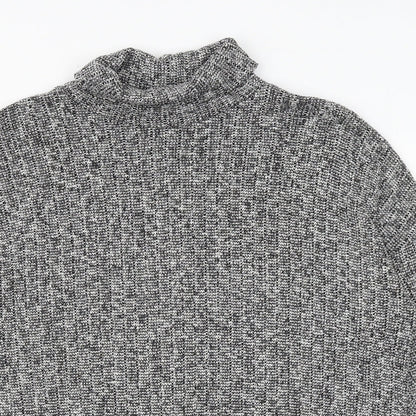 Womens UK Size 10 Topshop Grey Pullover Jumper