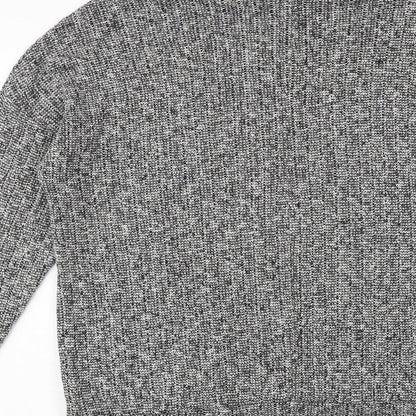 Womens UK Size 10 Topshop Grey Pullover Jumper