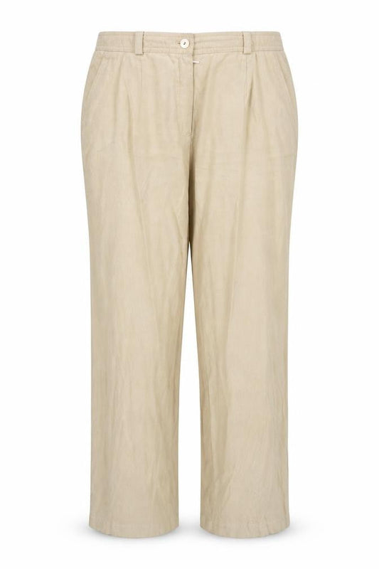Womens UK Size 18 First Avenue Regular Fit  Beige Trousers