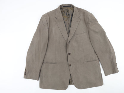 Mens UK Size 44 Marks and Spencer Regular Brown Suit Jacket