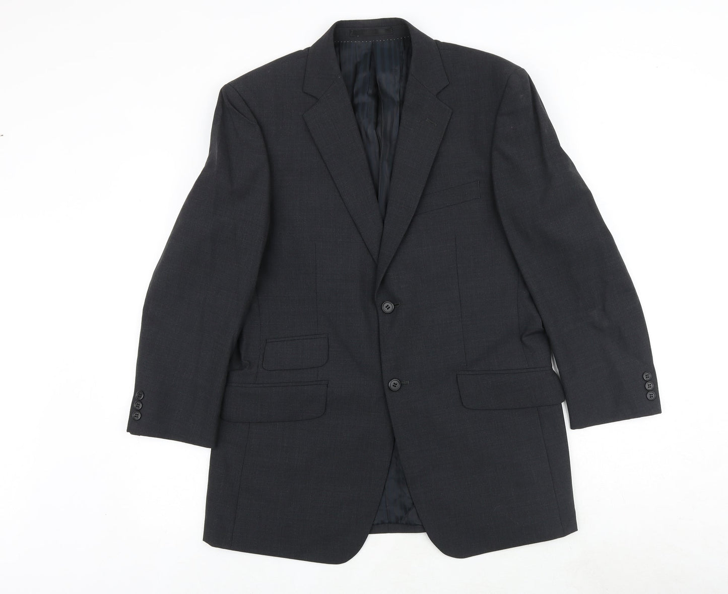 Mens UK Size 38 Fellini Regular Grey Suit Jacket
