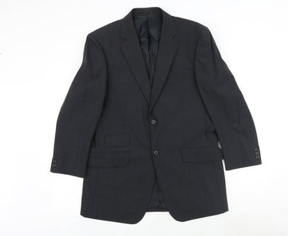 Mens UK Size 38 Fellini Regular Grey Suit Jacket