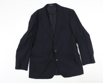 Mens UK Size 42 St Michael Regular Blue Suit Jacket